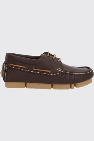 Fendi Derby Deck in pelle a grana