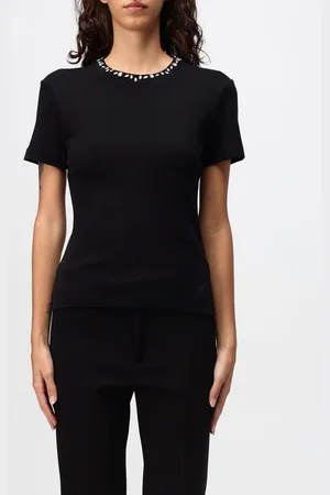 LIVIANA CONTI T-shirt con cristalli