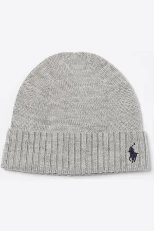 Ralph Lauren Cappello in lana con logo ricamato