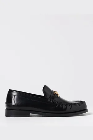 VERSACE Mocassino Medusa in pelle spazzolata