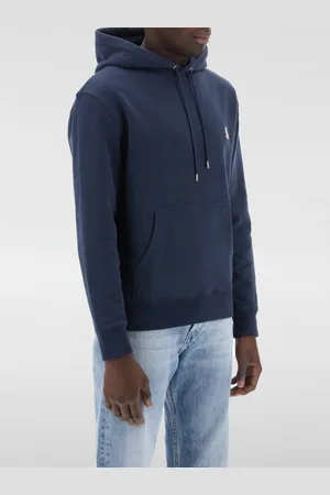 Maison Kitsuné Felpa con cappuccio in cotone