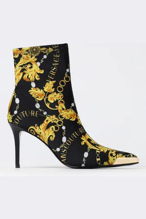 VERSACE Stivaletto Baroque in lycra stampata
