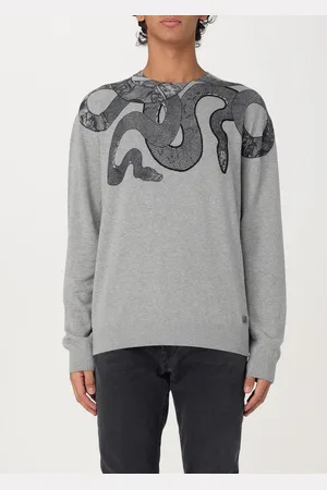 Roberto Cavalli Pullover in maglia di cotone