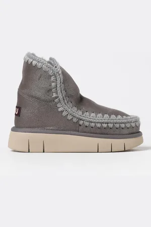 Mou Stivaletto Eskimo Bounce in camoscio glitter