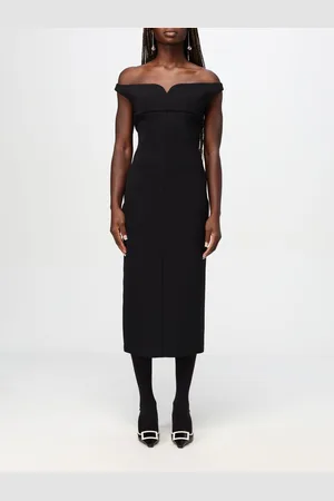 Serafini Abito midi in crêpe