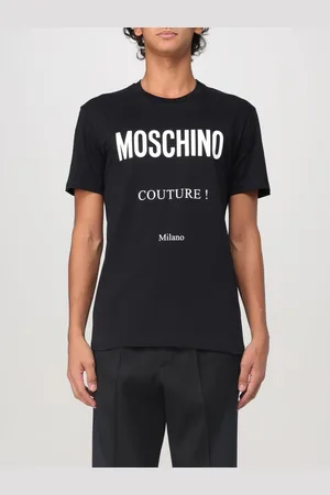 Moschino T-shirt in cotone con stampa logo