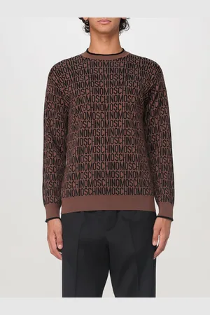 Moschino Pullover in lana vergine con logo