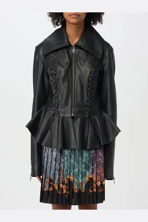 VERSACE Giubbotto in pelle