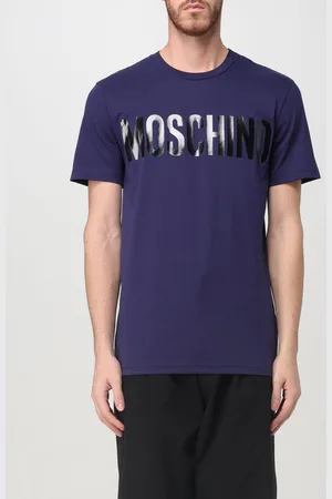 Moschino T-shirt in cotone con stampa logo