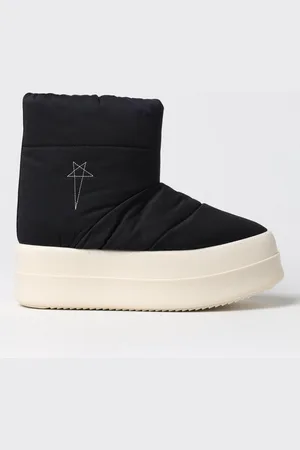 Rick Owens Stivaletto Bumper Drkshdw in nylon trapuntato