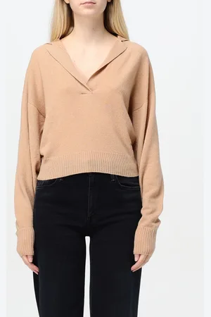 Pinko Maglia a v in misto lana