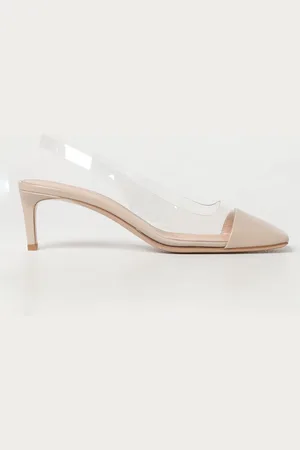 Gianvito Rossi Slingback in pvc e vernice