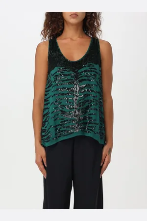 Pinko Top in viscosa con paillettes