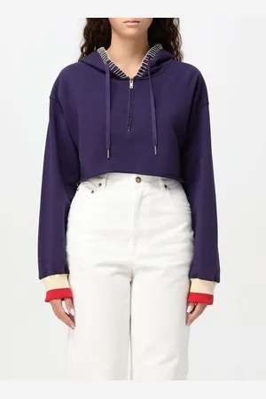 Golden Goose Felpa con cappuccio crop