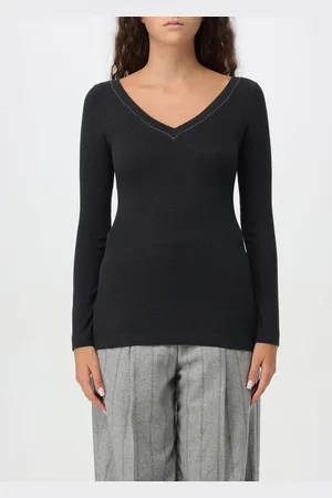 Brunello Cucinelli Maglia in cotone stretch