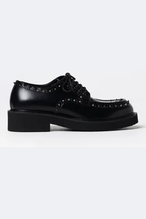 VALENTINO GARAVANI Derby Rockstud in pelle