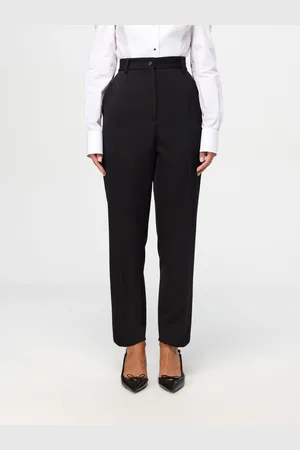 Dolce & Gabbana Pantalone in lana vergine e seta