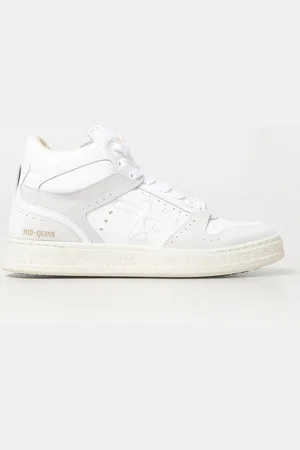 Premiata Sneakers Mid-Quinn in pelle