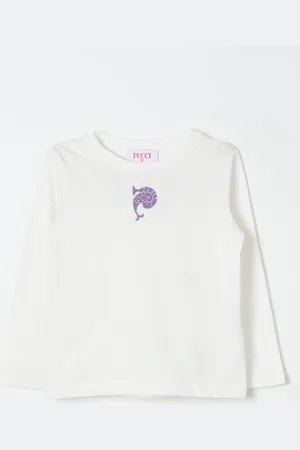 Puccini T-shirt in cotone con stampa logo