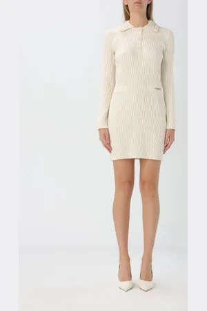 Pinko Abito a polo in maglia con borchie