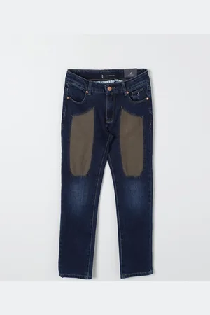 Jeckerson Jeans in denim di cotone con toppe