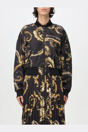 VERSACE Bomber in nylon stampato