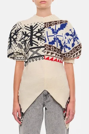SACAI Maglia in misto lana