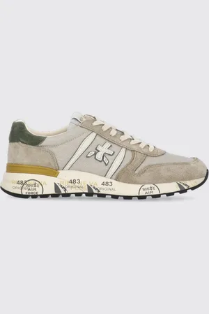 Premiata Sneakers Lander in camoscio e nylon