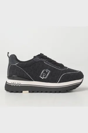 Liu Jo Sneakers in camoscio con monogram all over