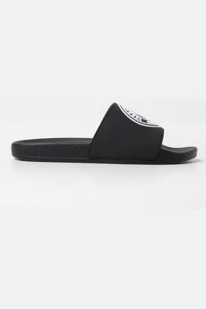 VERSACE Sliders in gomma con logo