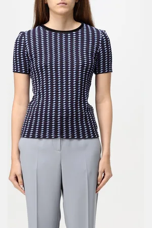 Emporio Armani Top in misto viscosa