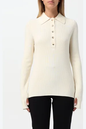 Courrèges Polo in cotone e lana