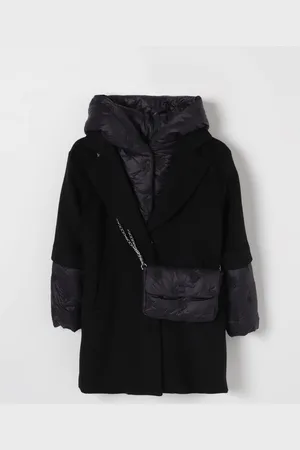 MISS BLUMARINE Cappotto in nylon e lana