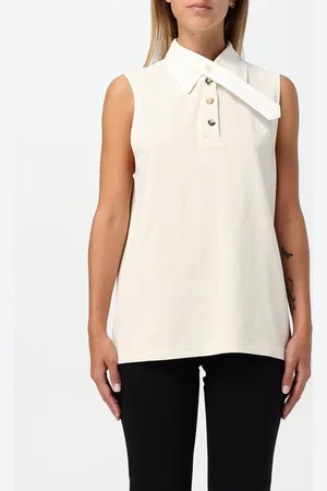 Courrèges Polo in misto cotone