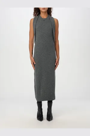 Courrèges Abito in lana stretch