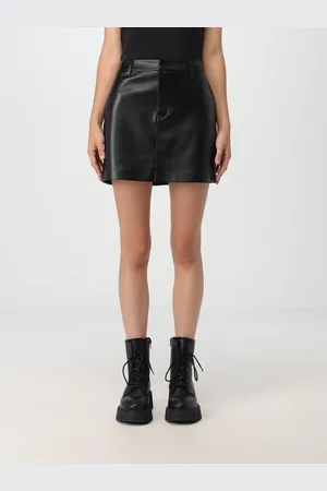 Calvin Klein Gonna mini in pelle sintetica