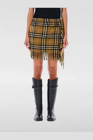 Burberry Gonna in lana check
