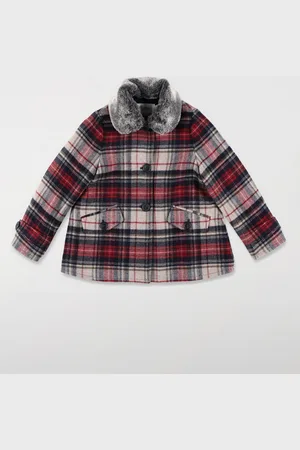 BONPOINT Cappotto in misto lana check