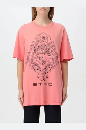 Etro T-shirt in cotone con stampa grafica