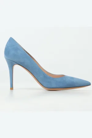 Gianvito Rossi Décolleté in camoscio