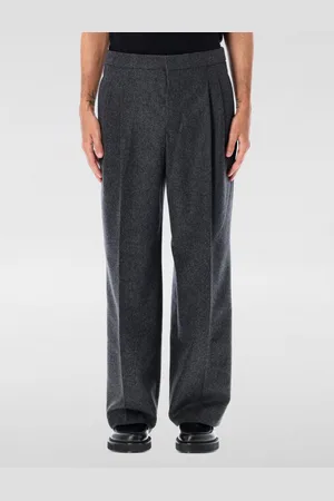 Ami Pantalone in lana vergine con pinces