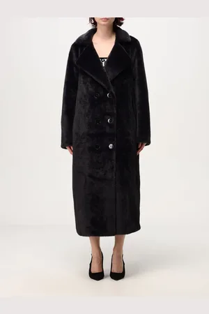 Michael Kors Cappotto doppiopetto in pelliccia sintetica