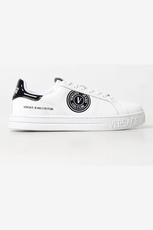 VERSACE Sneakers in pelle sintetica a grana