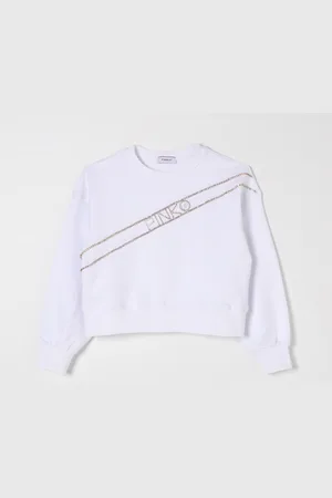 Pinko Felpa in cotone con logo