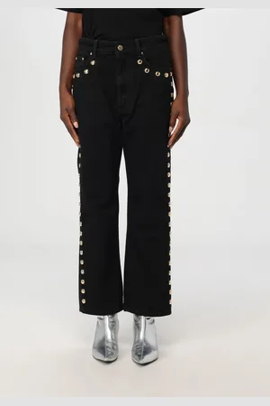 Paco rabanne Jeans in denim con borchie
