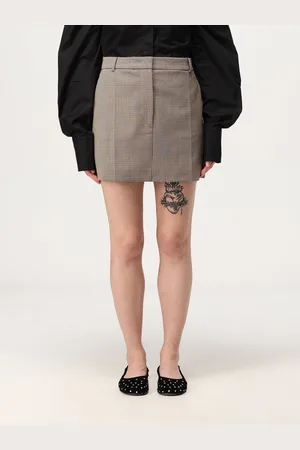 Sportmax Gonna mini in lana stretch