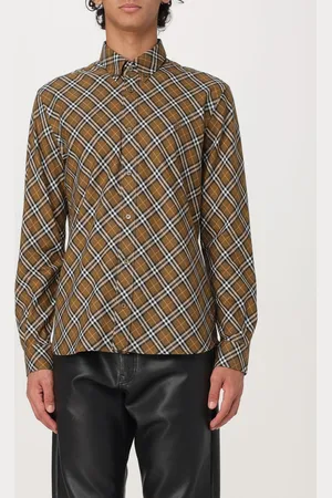 Burberry Camicia in cotone con stampa Vintage Check