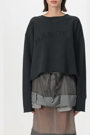 Maison Margiela Felpa in cotone con logo