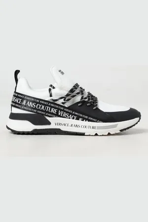 VERSACE Sneakers in mesh e pelle sintetica