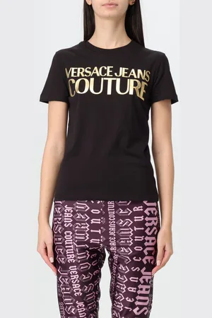 VERSACE T-shirt in jersey di cotone